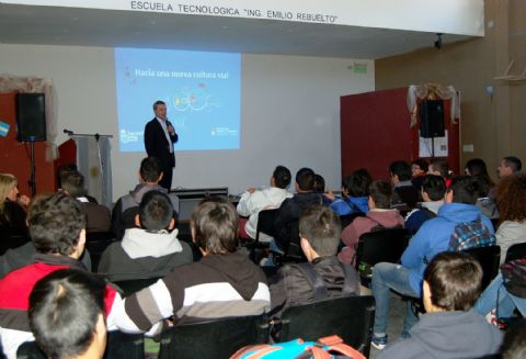 Jornada de Seguridad Vial en la Media 1 y el Industrial