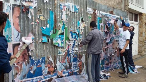 La Nueva inició trabajos de limpieza de material electoral