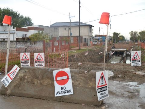Tránsito cerrado en calle 162 entre 28 y 30