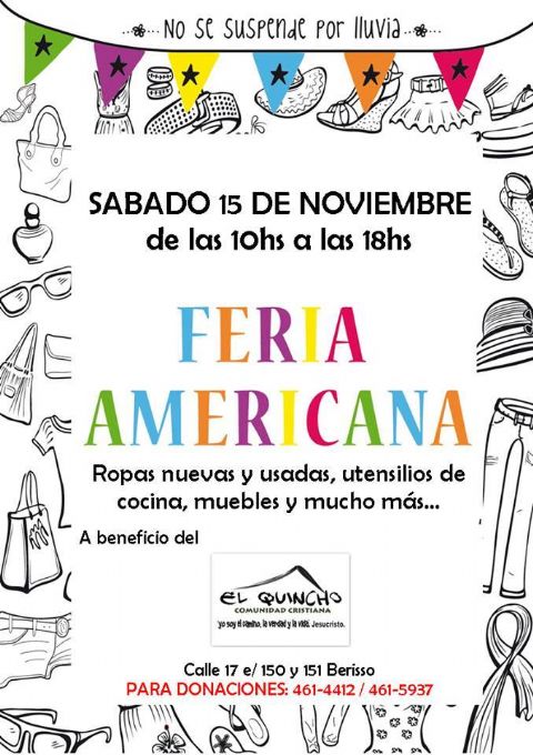 Feria Americana en “El Quincho”