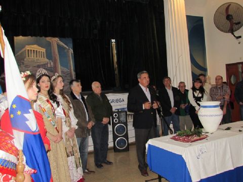 Se realizó la ceremonia del encendido de la lámpara Votiva