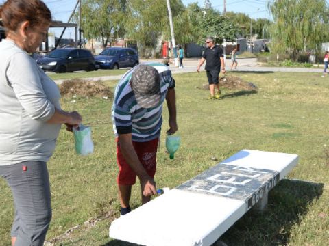 Jornada de puesta en valor de la Plaza San Cayetano
