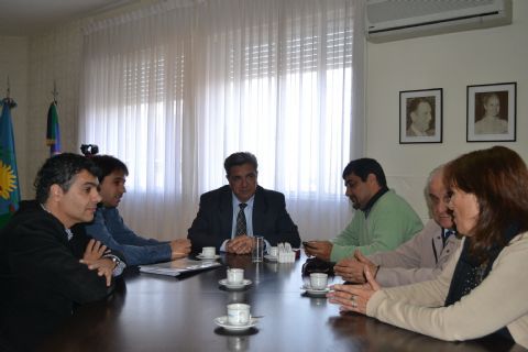 El intendente recibió a los dueños de la Empresa CAIXA