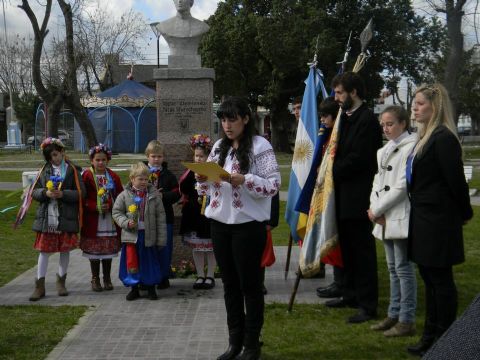 Prosvita celebró los 22 años de la independencia de Ucrania