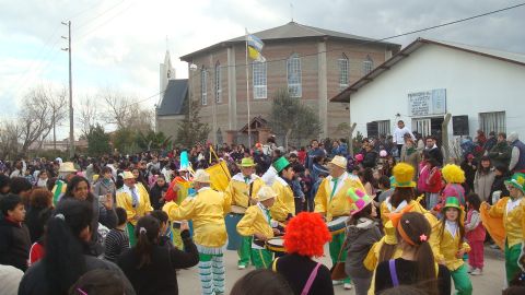Festejos del Día del Niño en la parroquia Nuestra Señora de Loreto