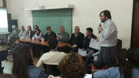 Celi participó de una charla-debate en la cátedra de Derecho Agrario