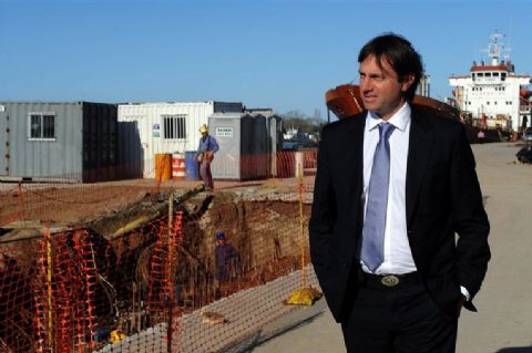 En quién confía Scioli los destinos del Puerto La Plata