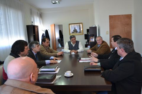 Reunión de trabajo con miembros de SADAIC