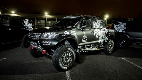 El equipo de Lituania del “Rally Dakar 2015” visitará Berisso