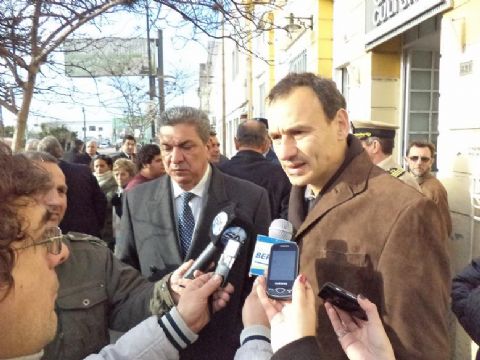Bruera ponderó la “hermandad” de La Plata y Berisso