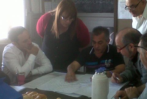 Concejales recibieron al arquitecto Vicente y hablaron de las obras hídricas