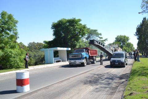 Continúan las obras de acceso al Puerto