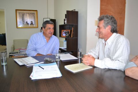 Slezack recibió al investigador Luis Oscar Bala
