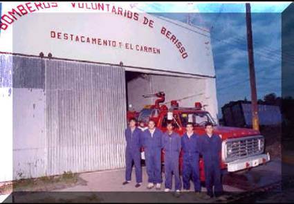 El Destacamento de Bomberos del barrio  “El Carmen” cumple 25 años