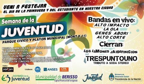 Actividades de la Semana de la Juventud y un cierre a toda música para celebrar la primavera