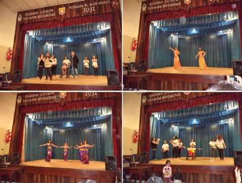Muestra de danzas árabes de la Escuela “Carla”