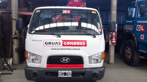 Agradecimiento a Grúas Londres