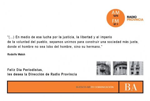 Salutación de Radio Provincia