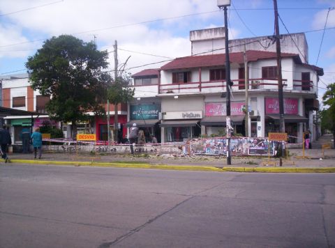 Comenzó la demolición de los canteros de La Bajadita