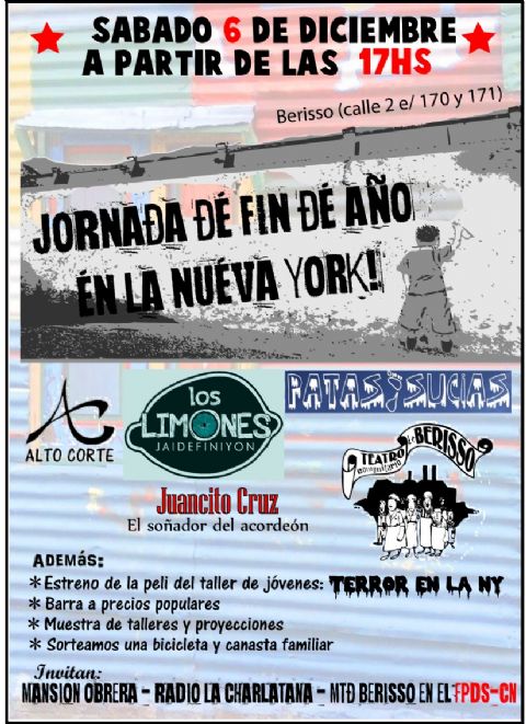 Jornada de cierre de año en la Calle Nueva York