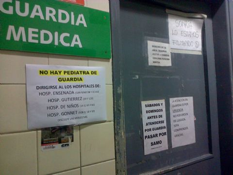 Córdoba advirtió que hay quite de colaboración en los servicios de pediatría y traumatología