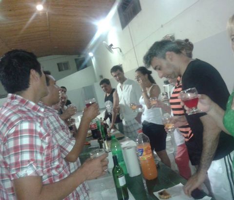 Despedida de año de la agrupación Flor de Ceibo