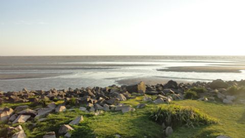 Toma de muestras de agua en playas locales