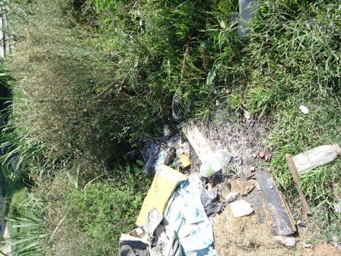 Vecinos reclaman limpieza de un zanjón