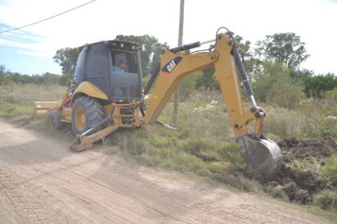 Tareas en el Barrio Alto de Los Talas