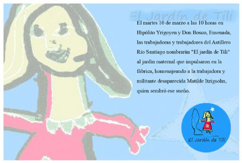Homenaje a Matilde Itzigsonh