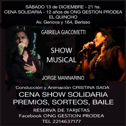 Cena solidaria por los animales que reciben asistencia en PRODEA