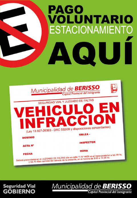 Comenzó a regir el nuevo sistema on-line para el cobro de multas por mal estacionamiento