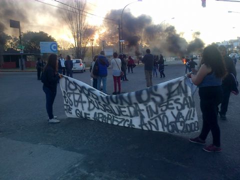Tercera marcha por la aparición de Evelyn