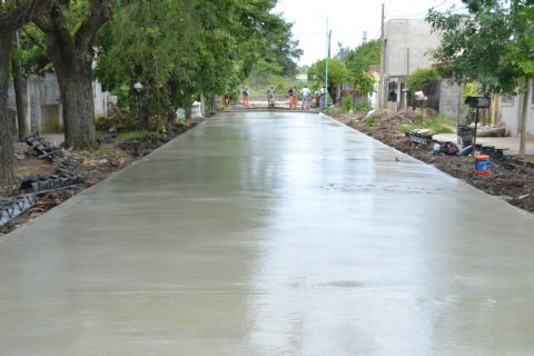 Diversas tareas en el barrio El Carmen