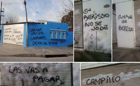 Distintas pintadas, igual malicia