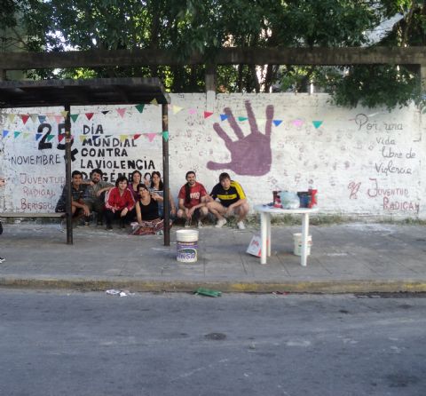La Juventud Radical concluyó la semana contra la violencia de género