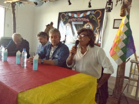 Charla  “la recuperación de la memoria” en el Fornasari