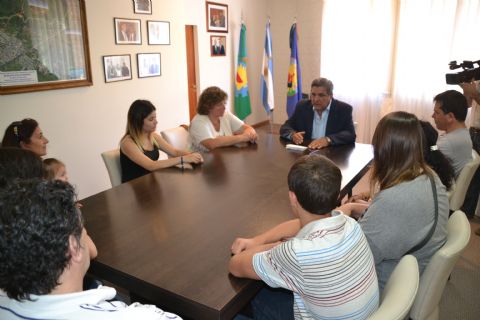 Slezack recibió a los deportistas berissenses que representaron a la Provincia en los Juegos Evita