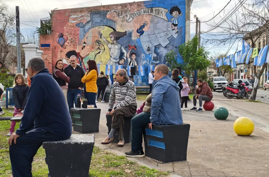 La actividad consistió en la preparación y reparto de comidas populares.