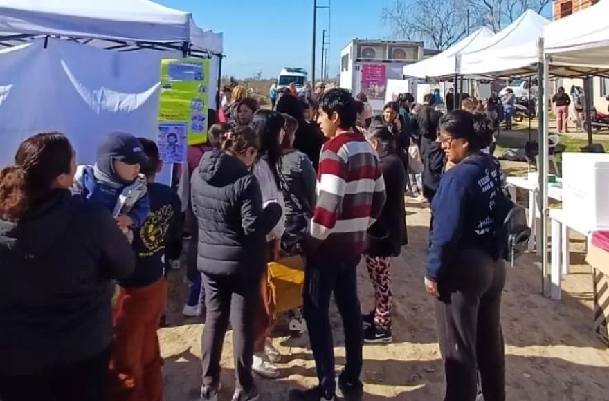 Intensa labor en el territorio.