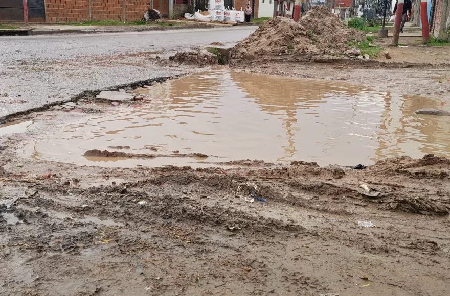La esquina del anegamiento permanente: 8 y 134
