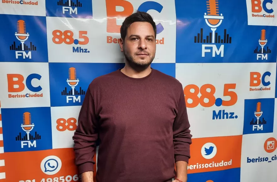 Lucas Spivak, secretario de Servicios Públicos de Berisso.