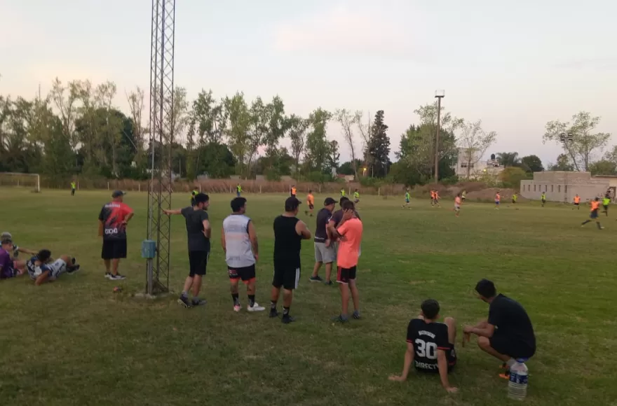 Actividad en el predio de la UTN.