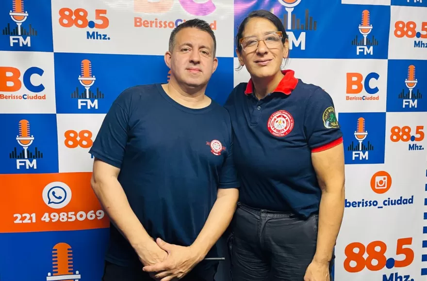 Leandro Nedela y Adriana Czemko.