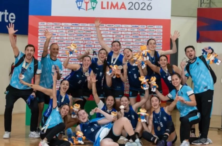 La jugadora de Hogar Social, Guadalupe Pendenza, se consagró subcampeona de los IV FISU América Games.