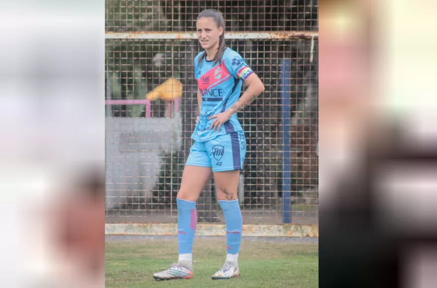 Victoria Sisterna, futbolista y ganadora del Olmi Filgueira de Oro.