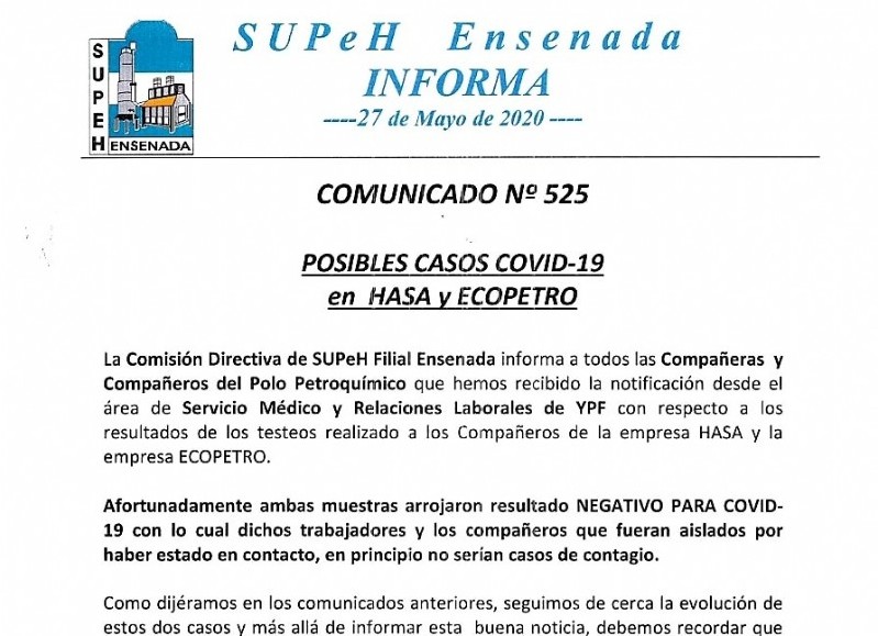 Confirmación del SUPeH Ensenada.