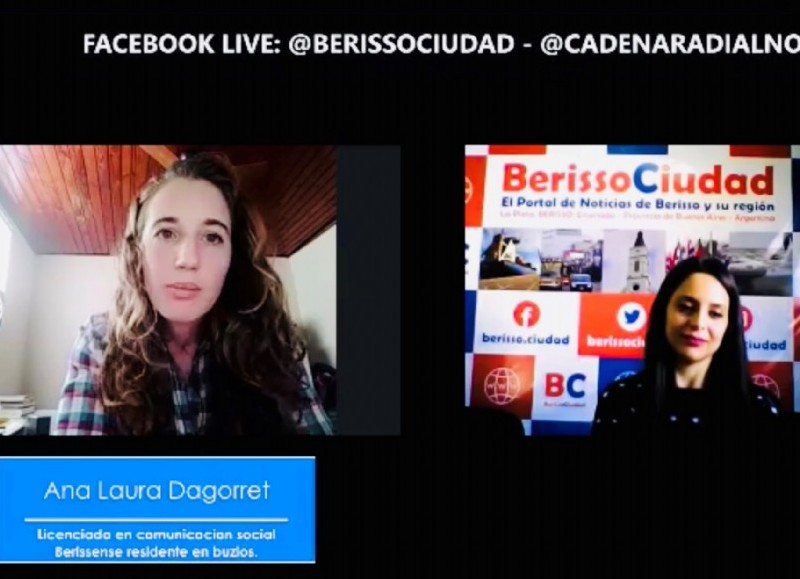 Ana Dagorret en diálogo con BerissoCiudad.