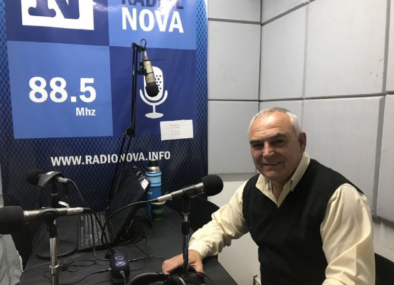 Ángel Celi, en el aire de BerissoCiudad en Radio.