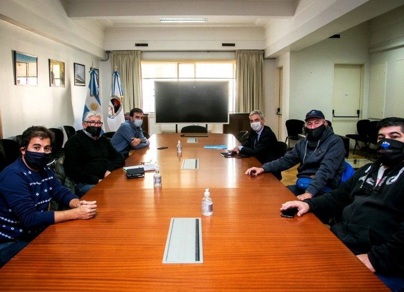 Reunión con el ministro de Transporte de la Nación, Mario Meoni.